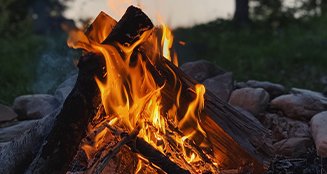 Image of a bonfire 